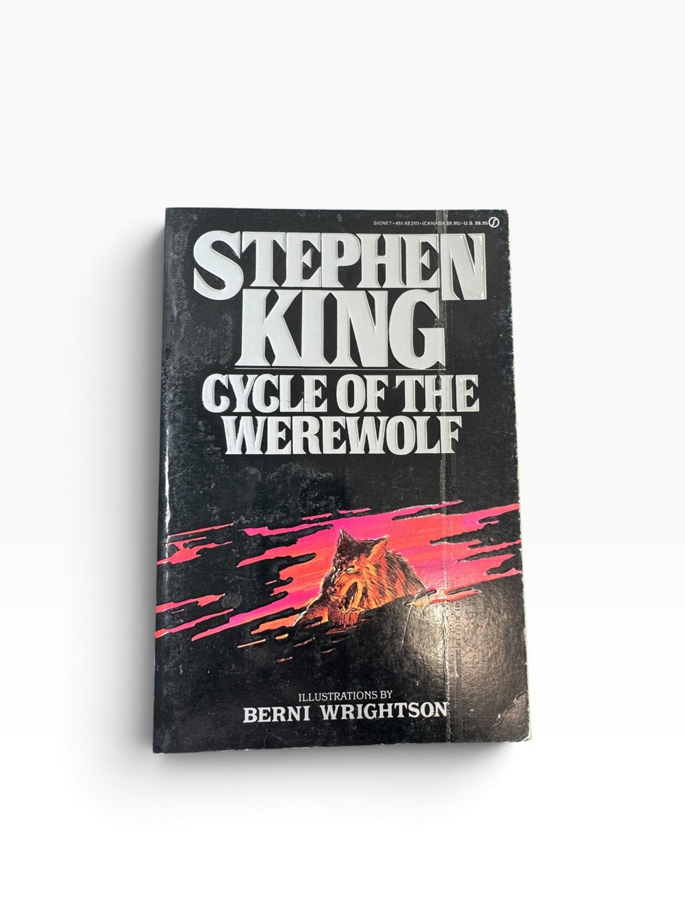 Cycle of the Werewolf by Stephen King 1985 Softcover Illustrated